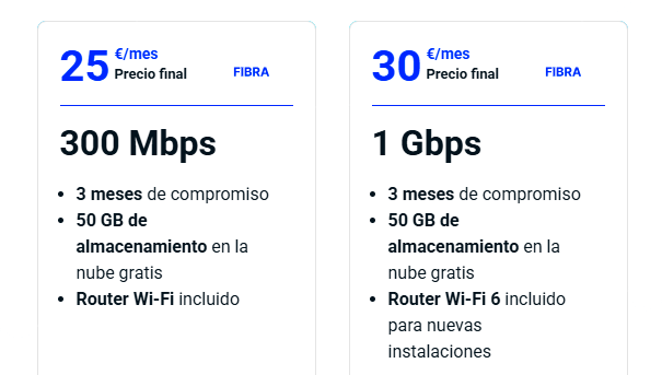 compañías digi oferta fibra