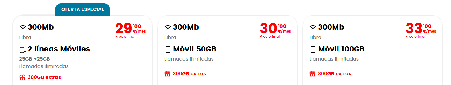 compañías lowi oferta fibra y movil