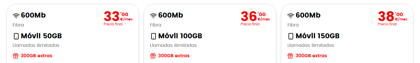 compañías lowi oferta fibra y movil