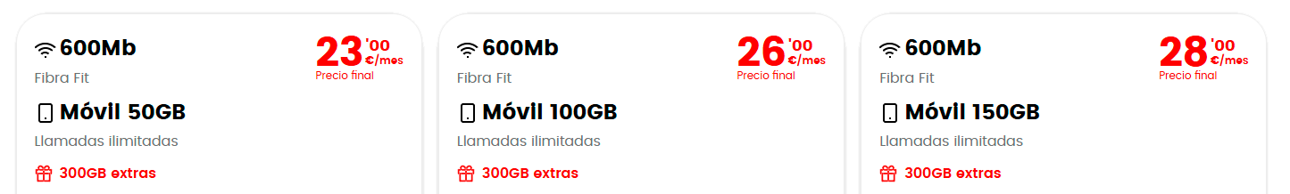 compañías lowi oferta fibra y movil